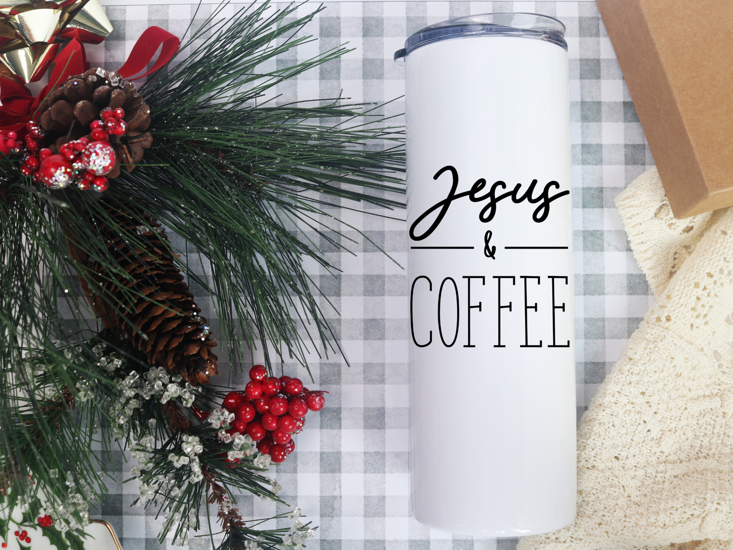 Jesus and Coffee 20oz Tumbler