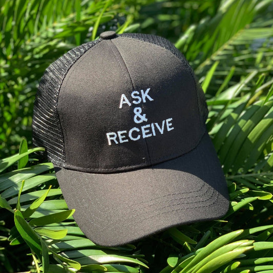 Ask & Receive Ponytail Mesh Back