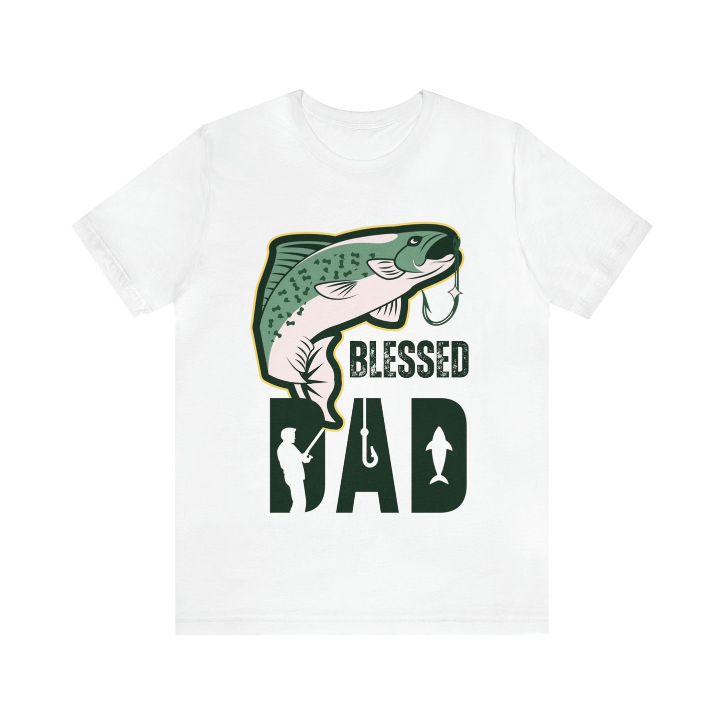 Finishing Blessed Dad Unisex Jersey Short Sleeve Tee