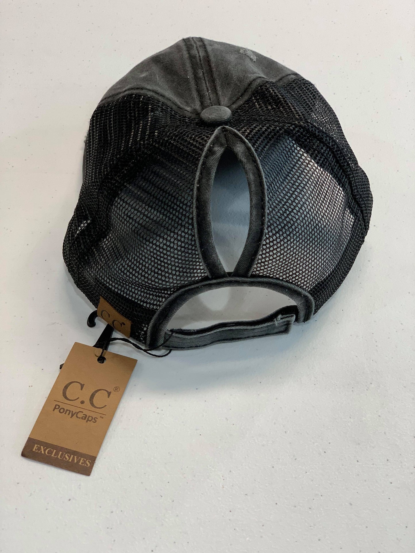 In God We Trust CC Ponytail Cap