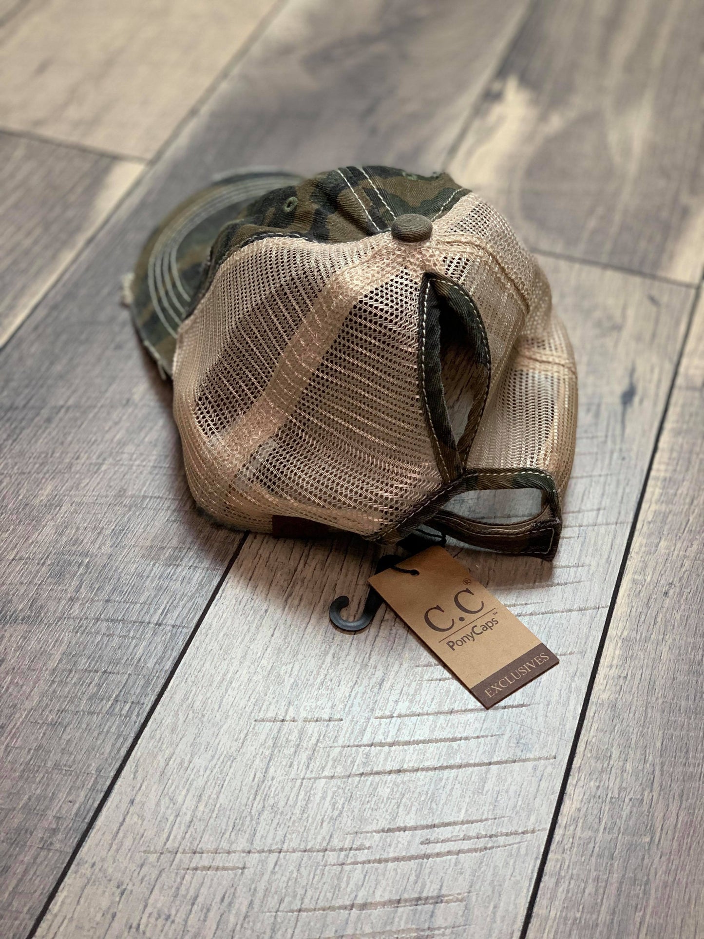 Vintage Jesus Cross Mesh CC Hat