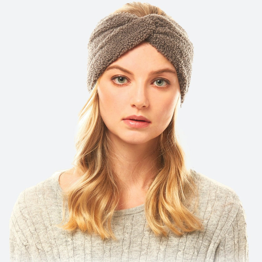 Sherpa Fleece Headwrap