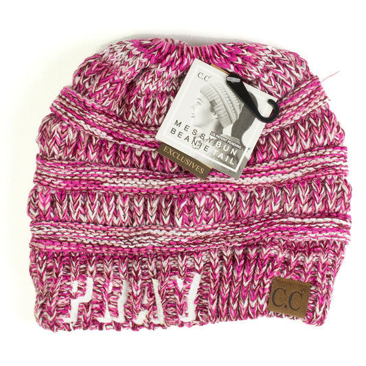 Pray Multi Tone CC Beanie Tail