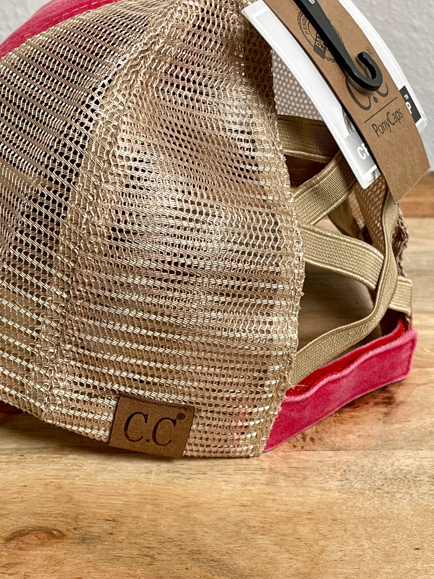 Do Not Judge Criss-Cross Ponytail Hat