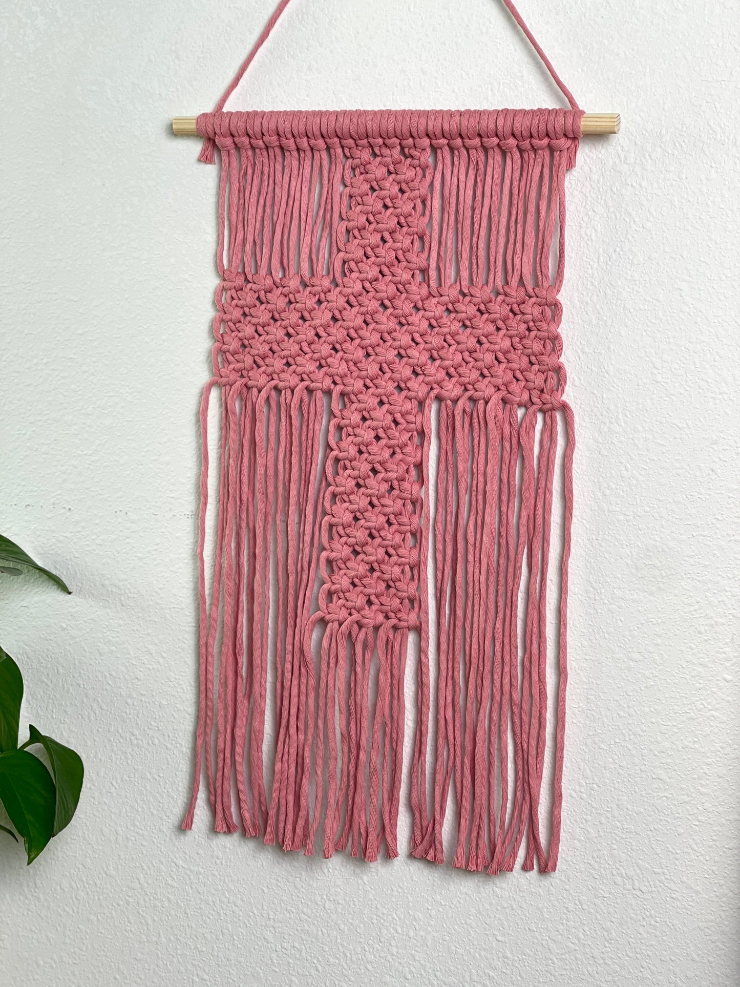 Macrame Cross Wall Hanging