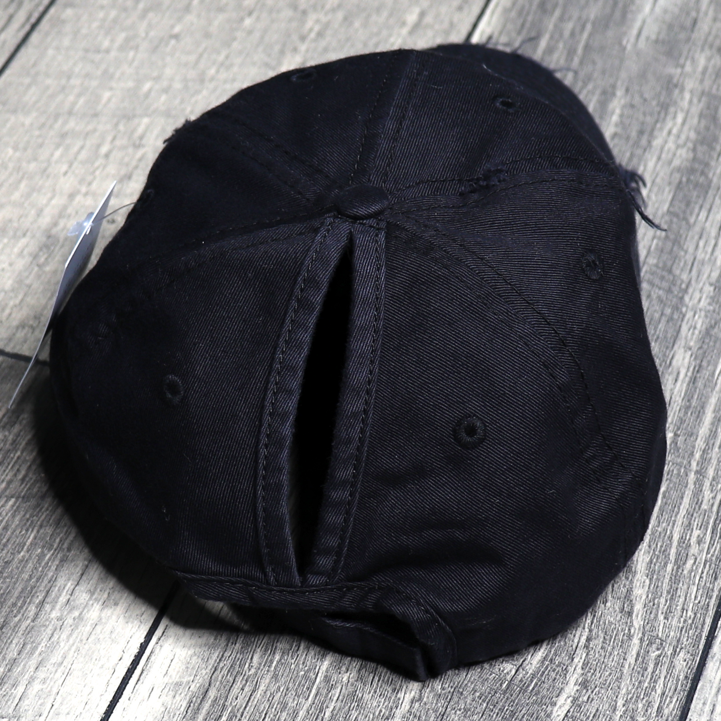 God Is Good All The Time Vintage Ponytail Cap