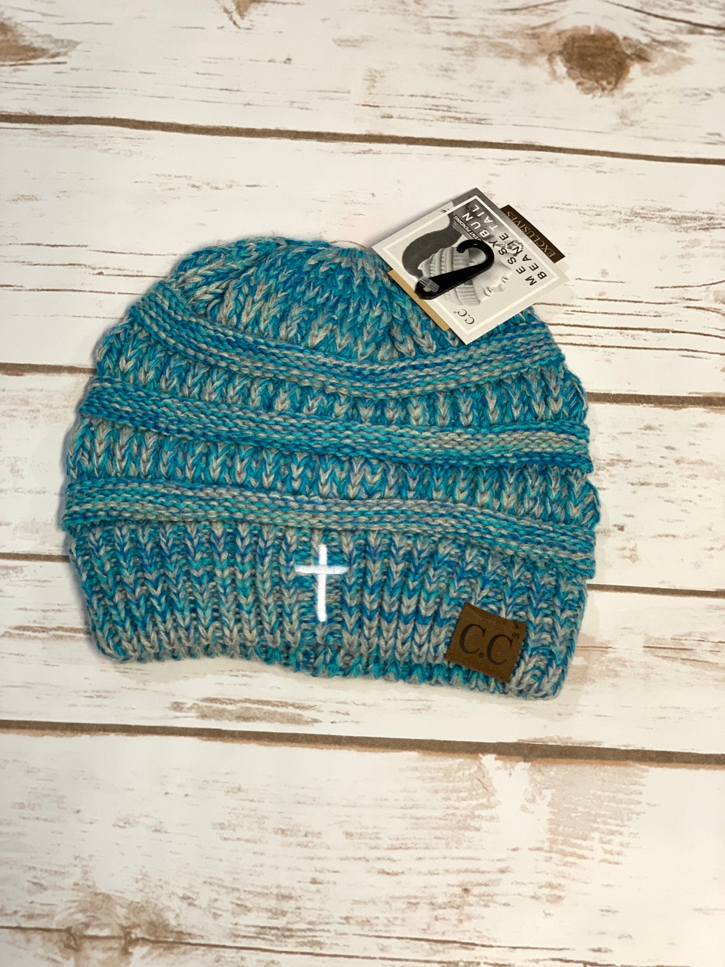 Cross Multi Tone CC Beanie Tail