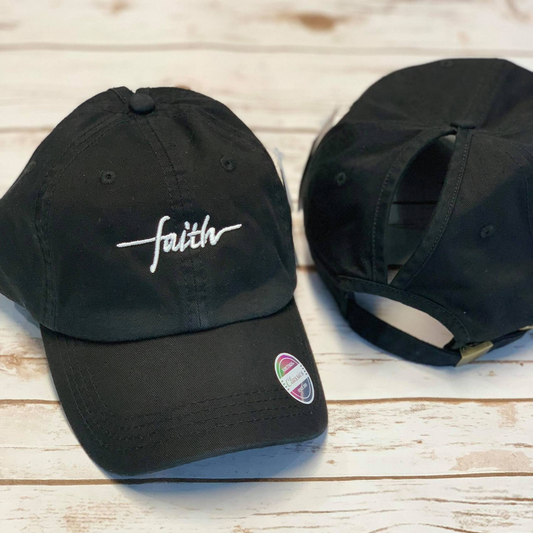 Faith Classic Ponytail Hat