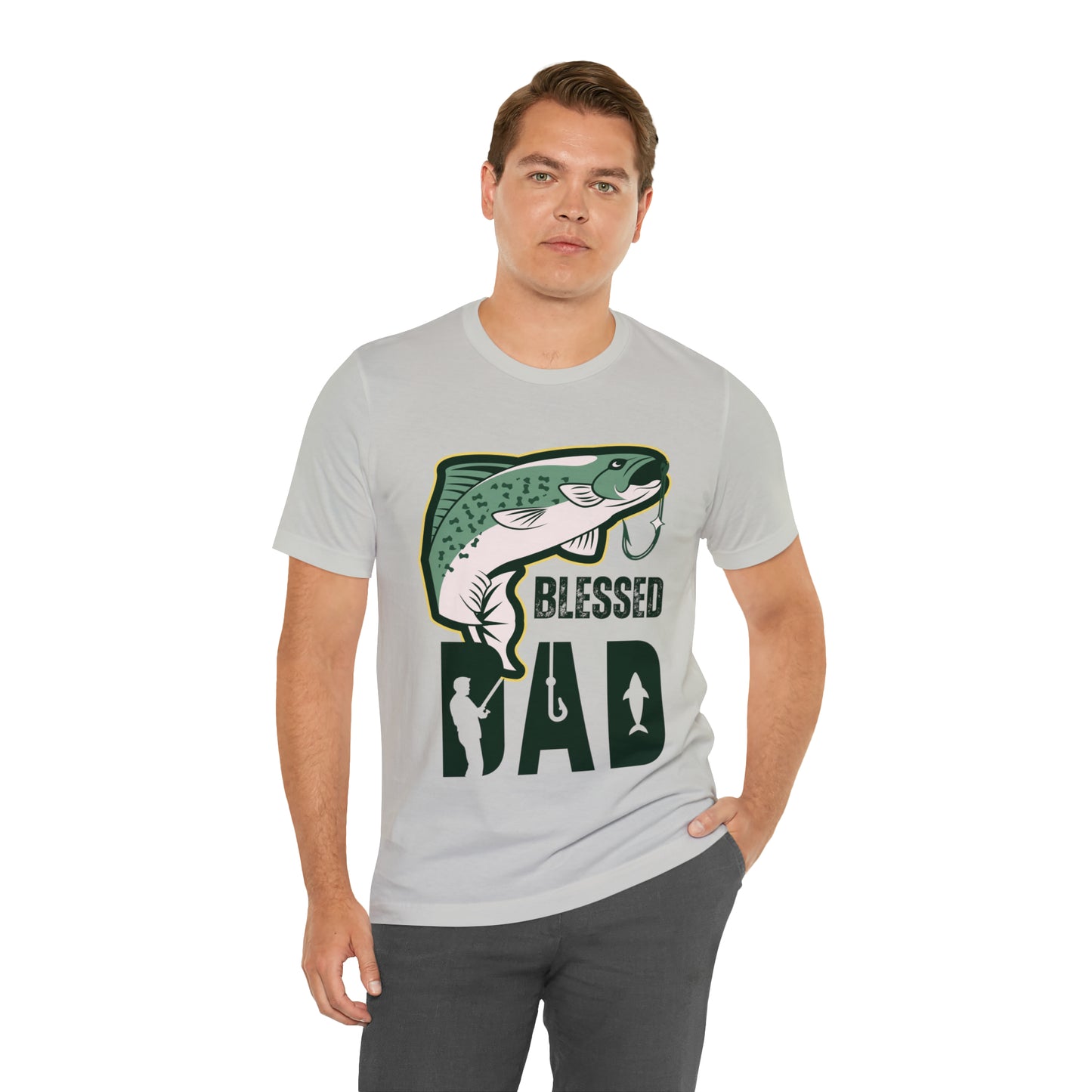 Finishing Blessed Dad Unisex Jersey Short Sleeve Tee