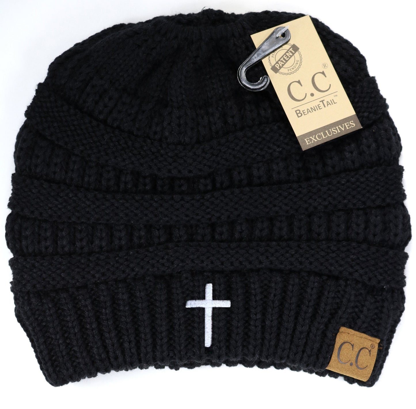 Cross Classic CC Beanie Ponytail/Messy Bun