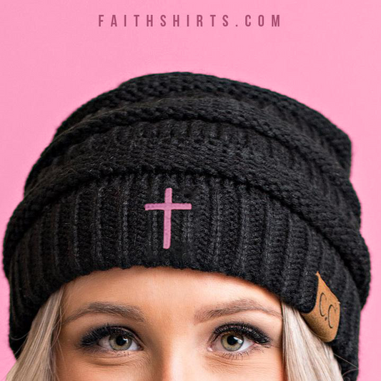 Cross Classic CC Beanie (Breast Cancer Awareness Edition)