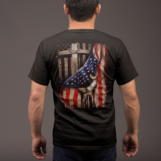 Cross Flag Reveal Tee