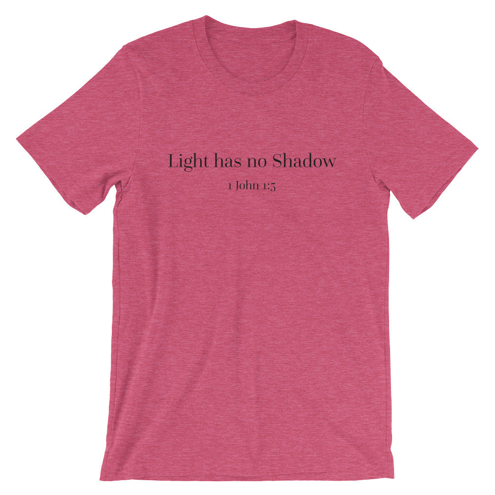 Light Has No Shadow Unisex Tee