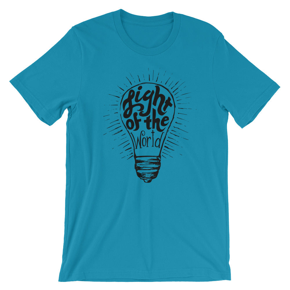 Light of the World Unisex Short Sleeve Jersey T-Shirt with Tear Away Label