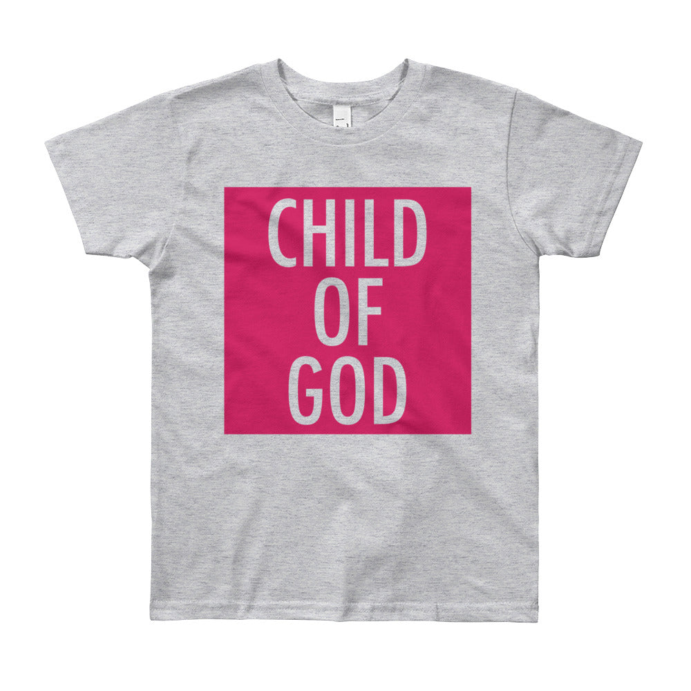 Child of God in Berry Youth Tee