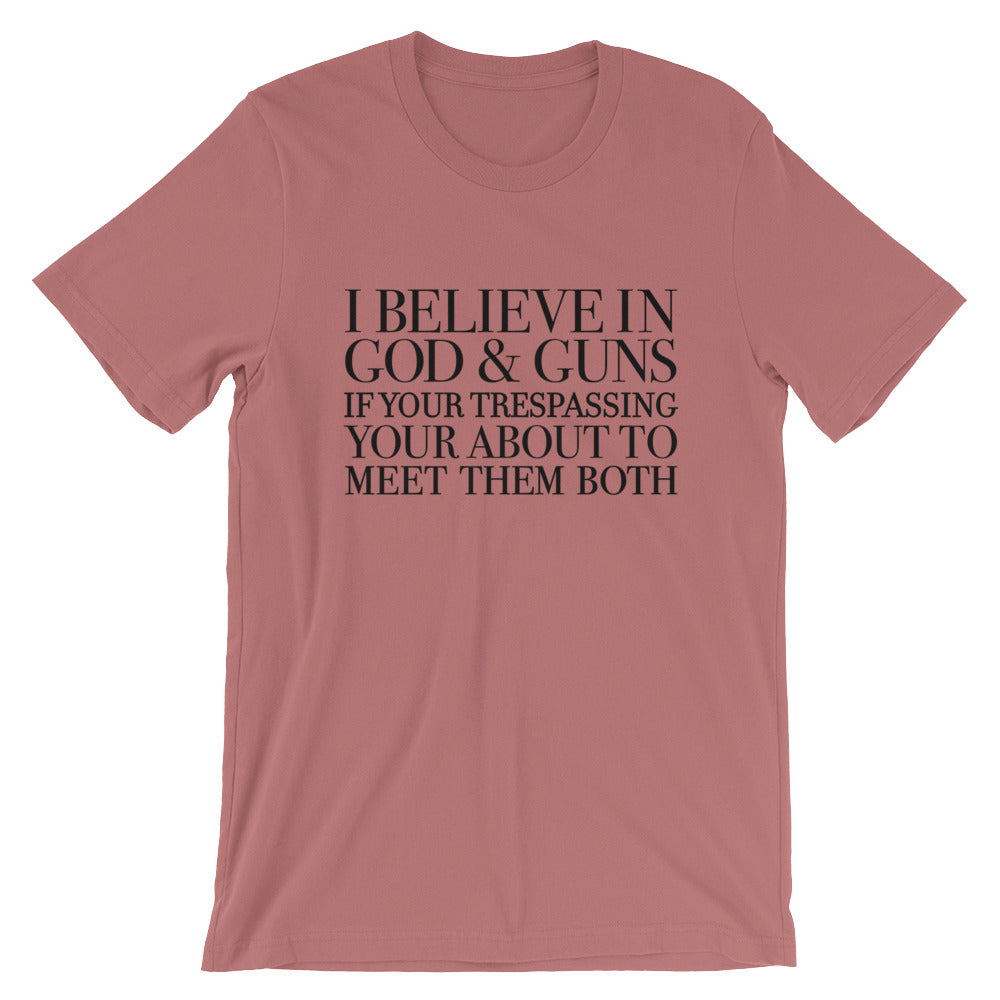 God and Guns Unisex T-Shirt