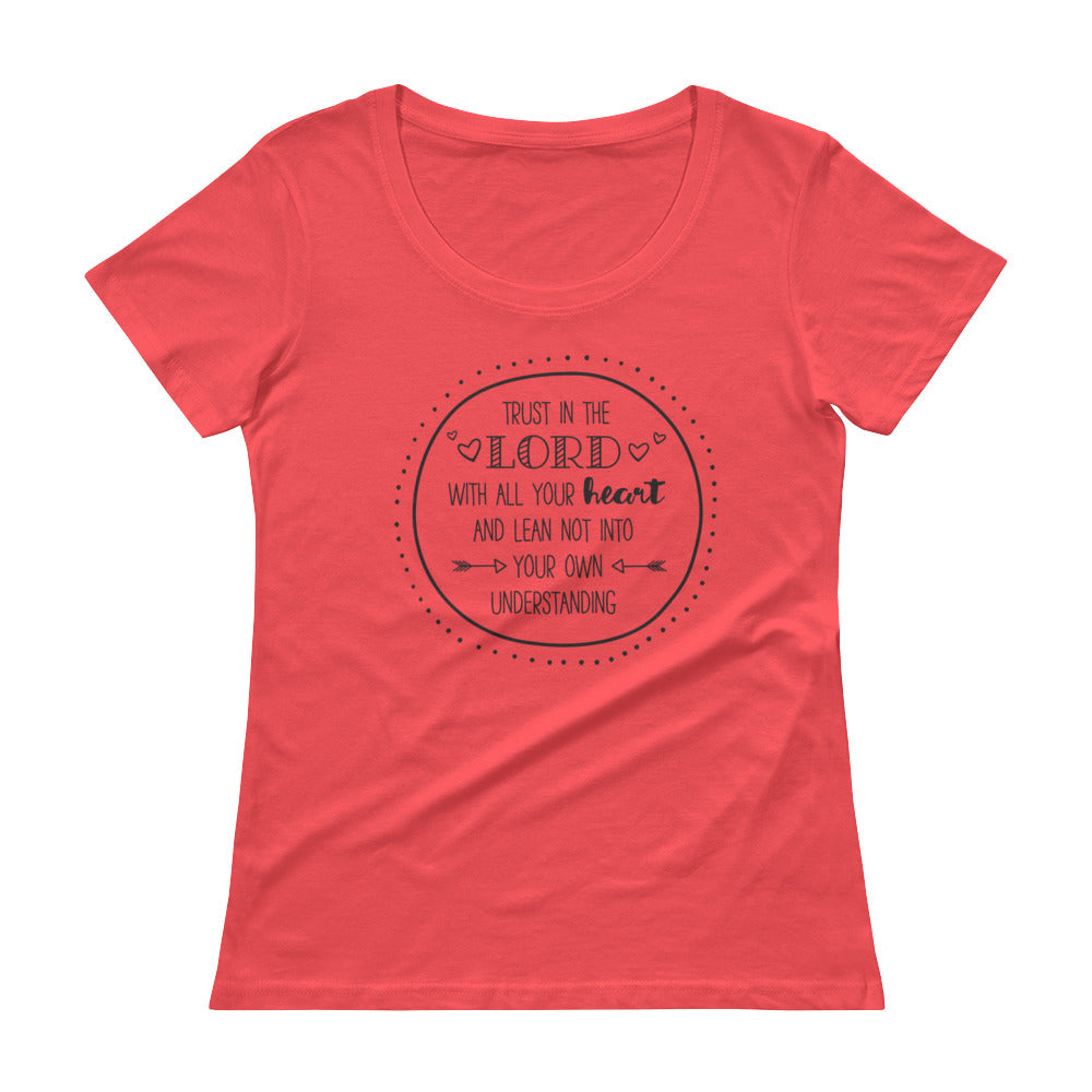 Trust In The Lord Scoop Neck