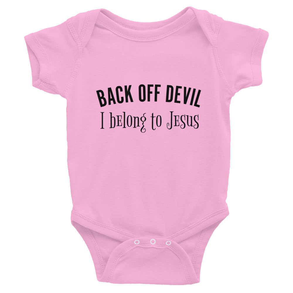 Back off Devil Infant Bodysuit