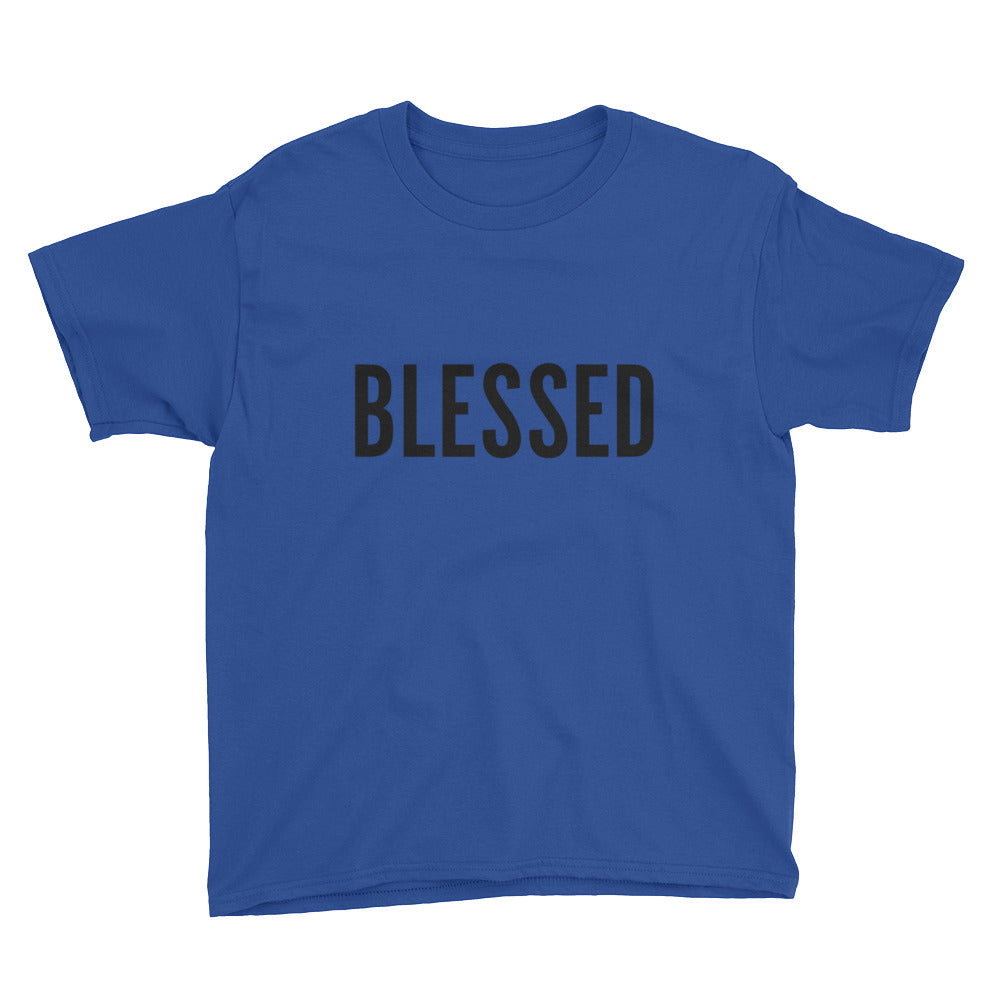 Blessed caps Youth Short Sleeve T-Shirt