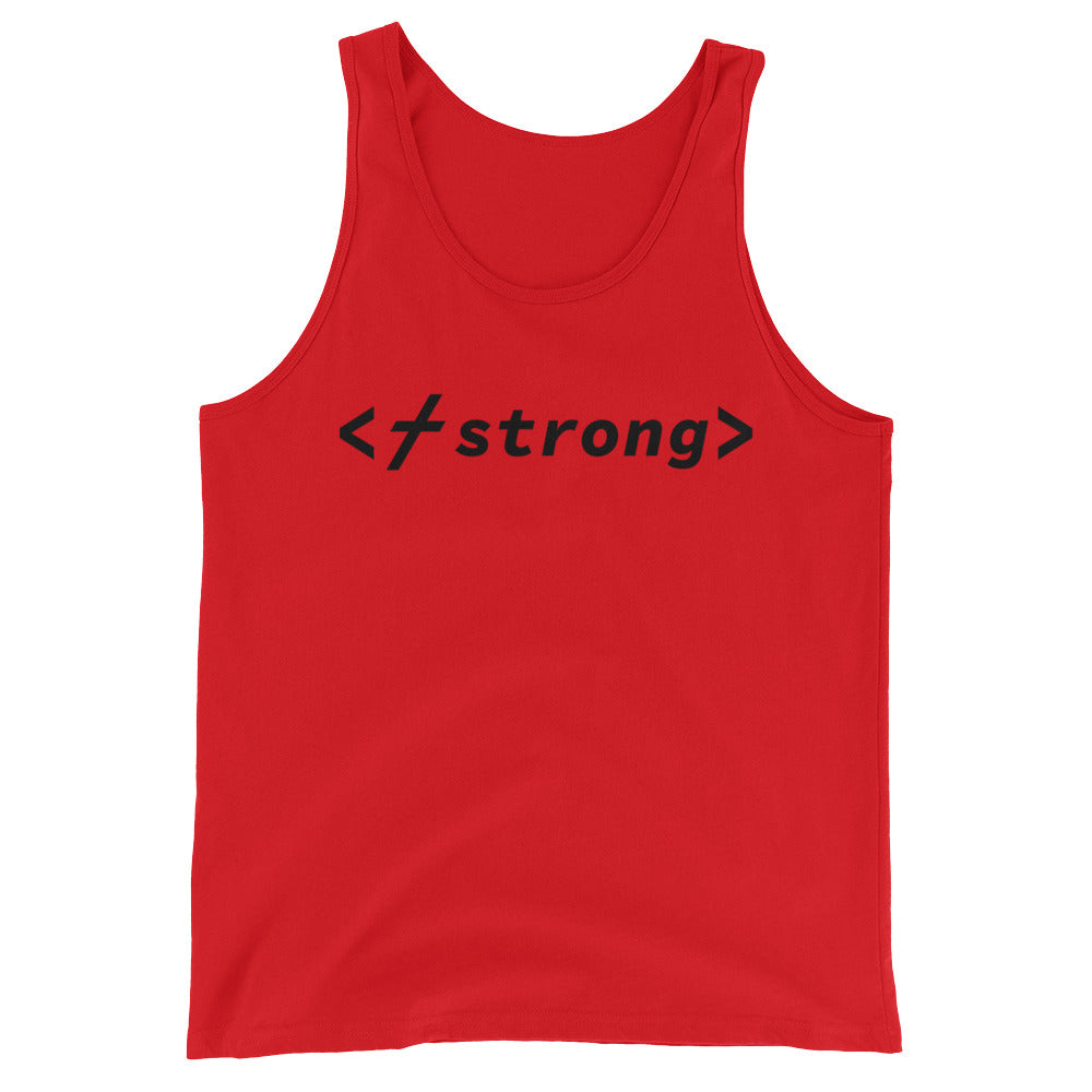 Strong Code Unisex Tank Top