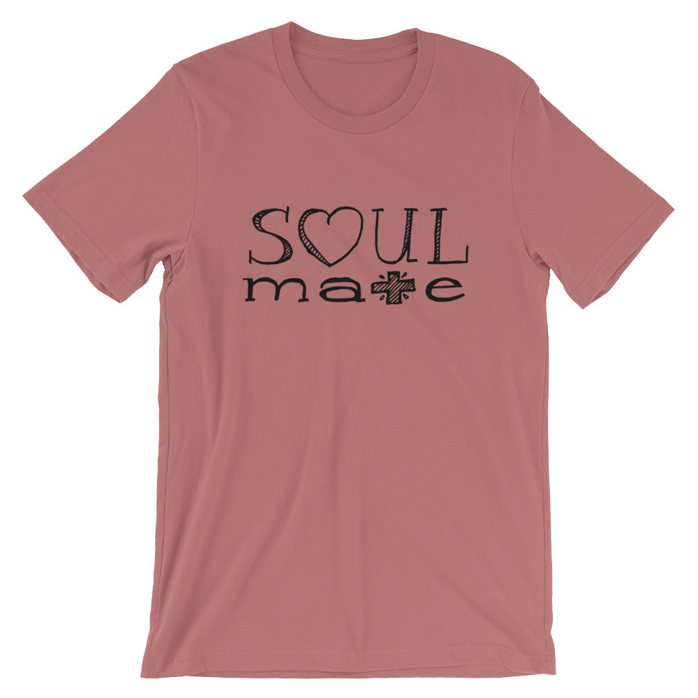 Love Soul Mate Hand Drawn Unisex T-Shirt