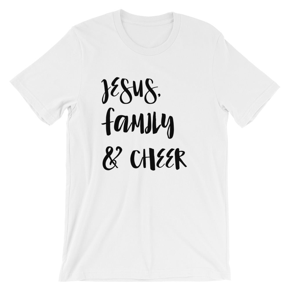 Jesus Family Cheer Unisex Tee