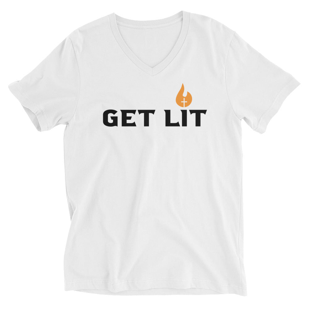 Get Lit Unisex V-Neck