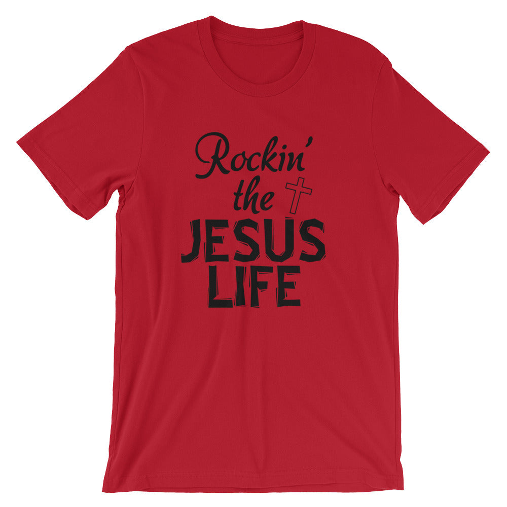 Rockin' The Jesus Life Short-Sleeve Unisex T-Shirt