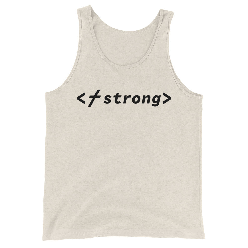 Strong Code Unisex Tank Top