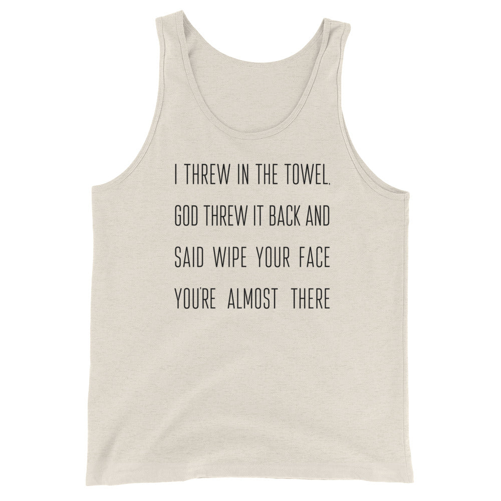 Threw in the Towel Unisex Tank Top