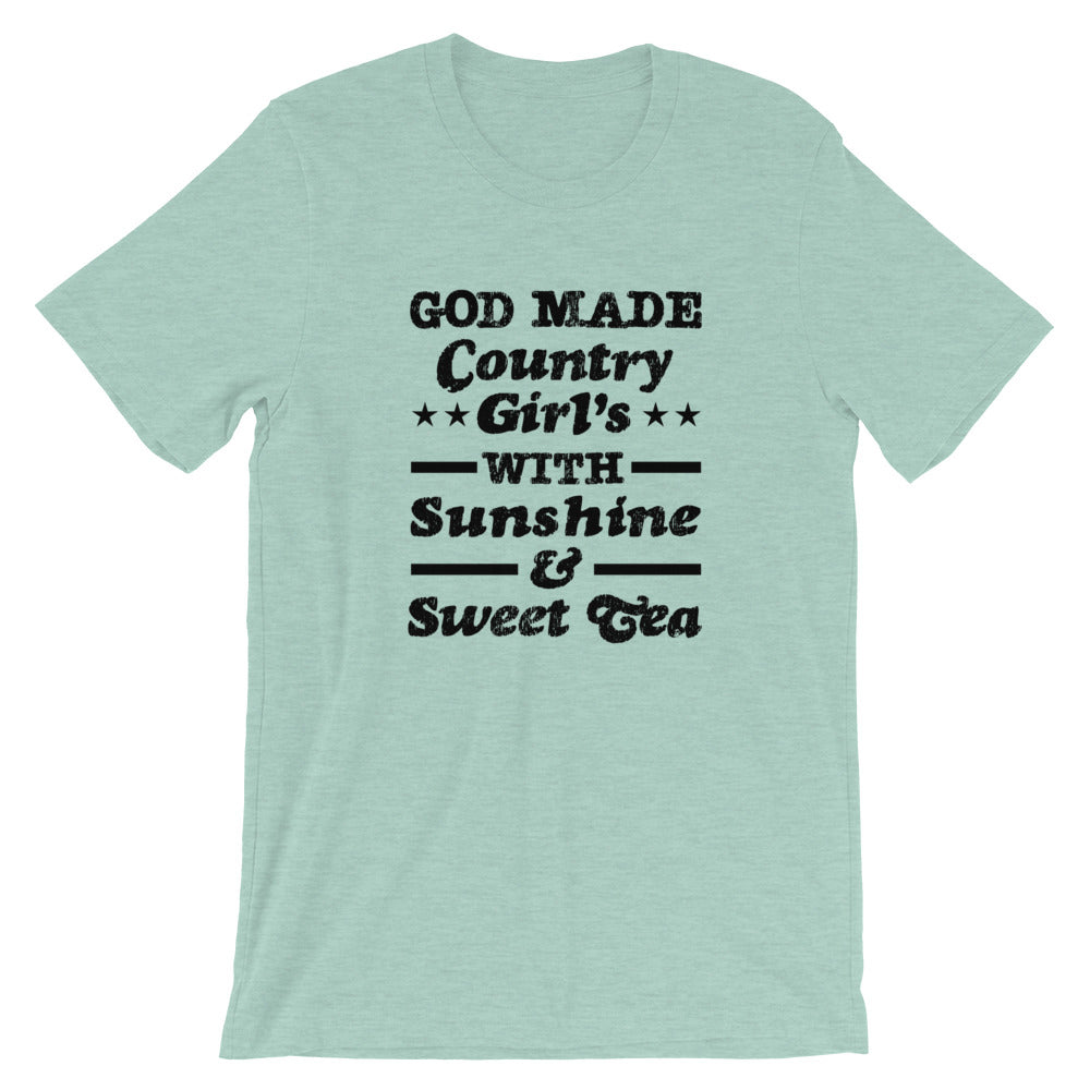 God made Country Girls Unisex T-Shirt