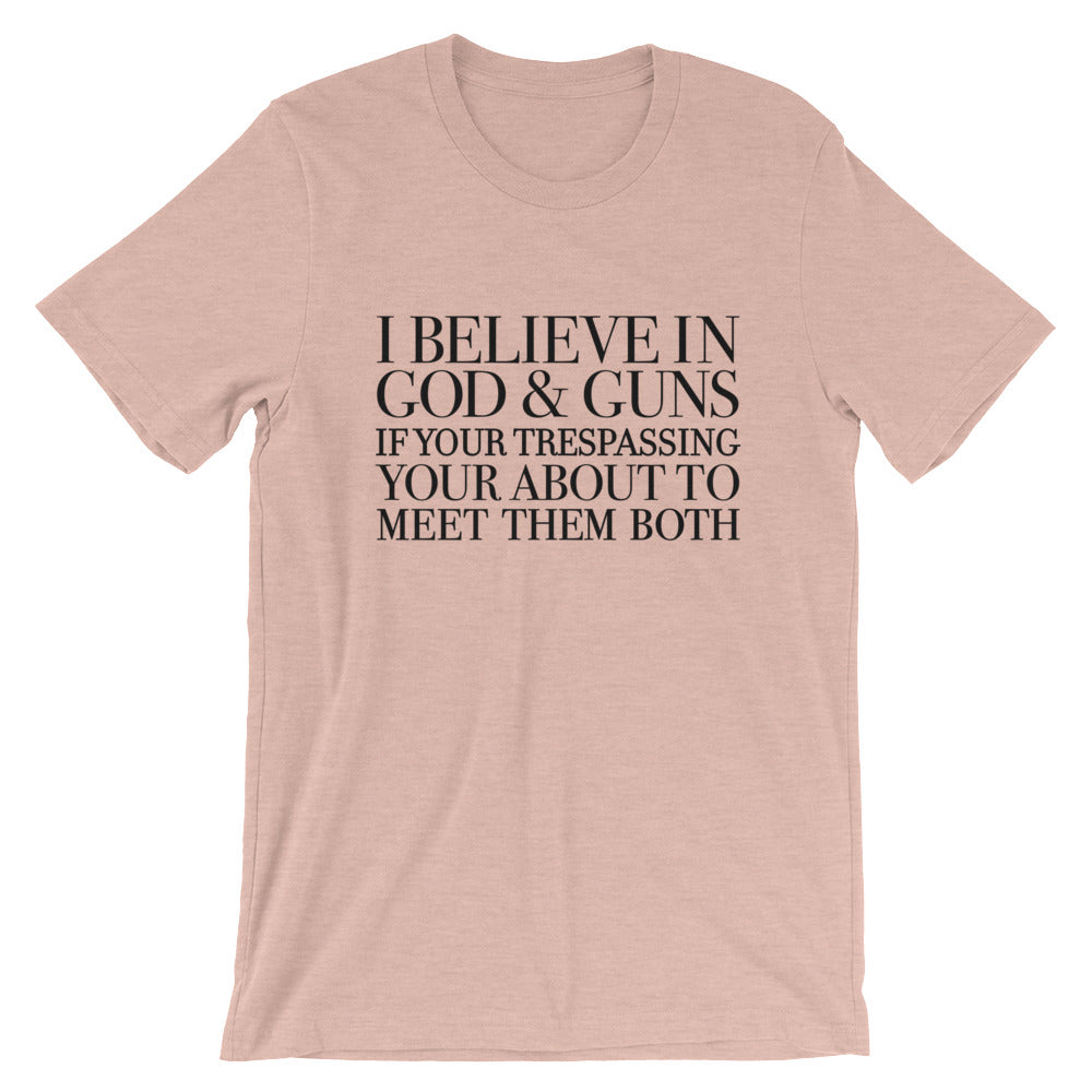 God and Guns Unisex T-Shirt