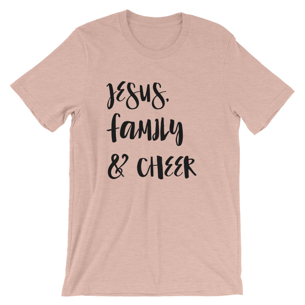Jesus Family Cheer Unisex Tee