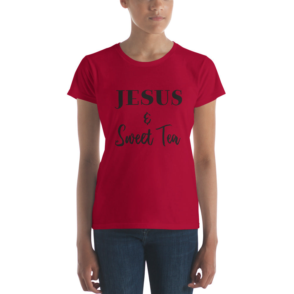 Jesus & Sweet Tea Women's Tee