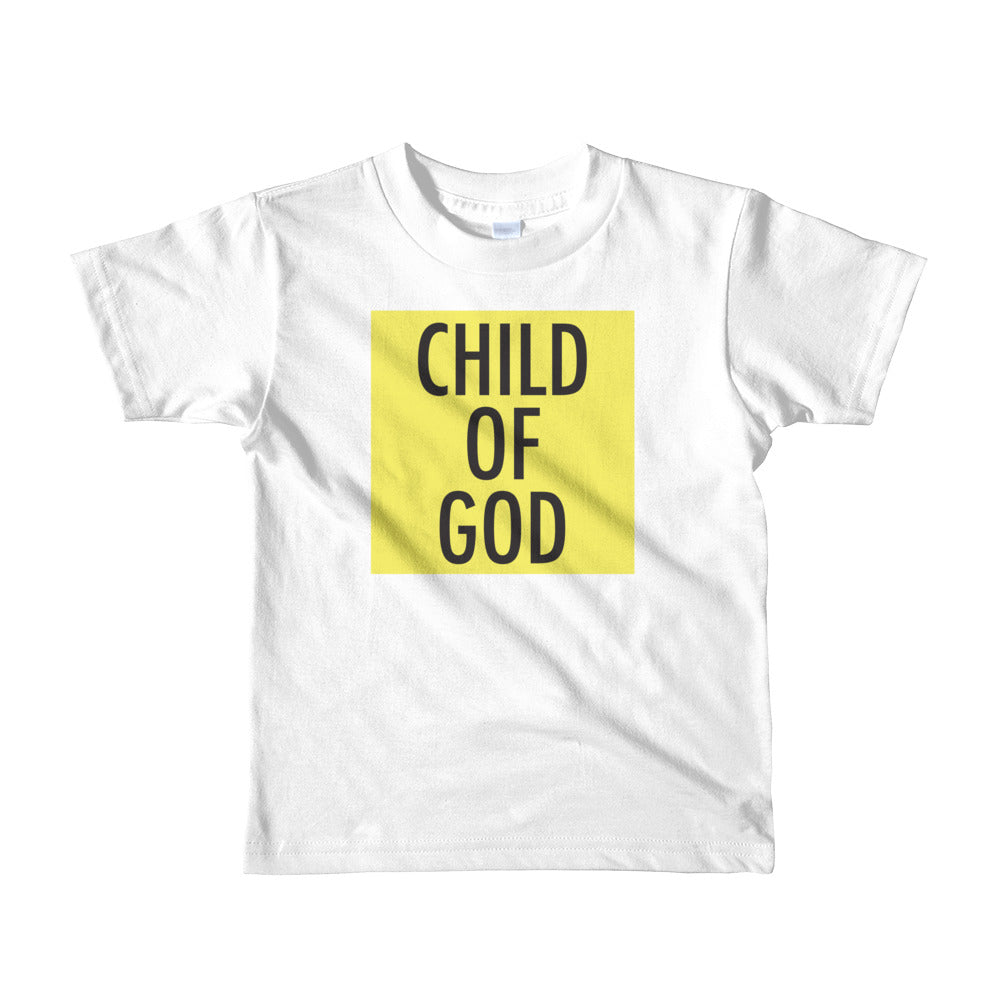 Child of God in Yellow Toddler Tee