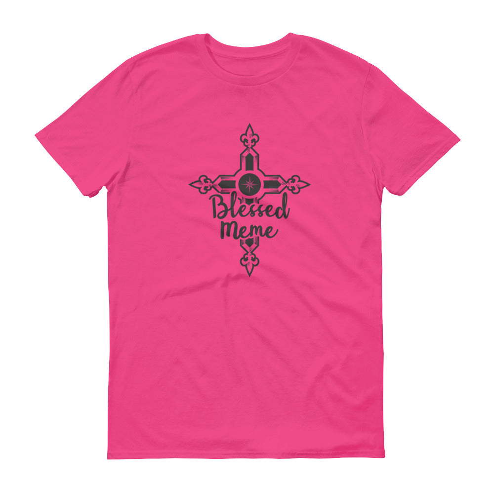 Cross Blessed Meme Unisex Tee