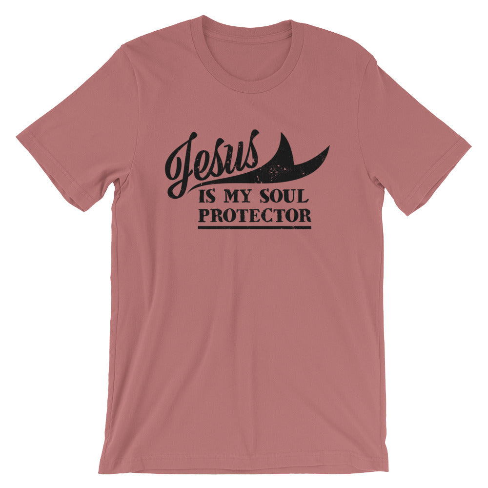 Soul Protector Unisex Short Sleeve Jersey T-Shirt with Tear Away Label