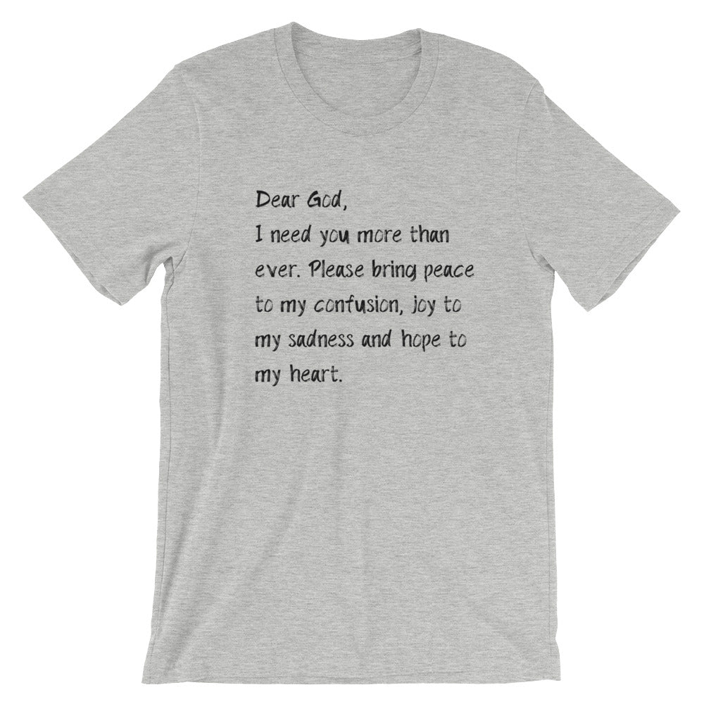 Dear God Unisex T-Shirt