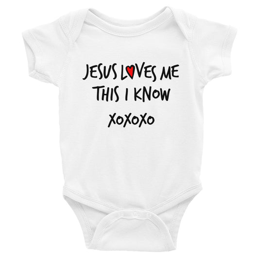 Jesus Loves Me This I Know Onesie