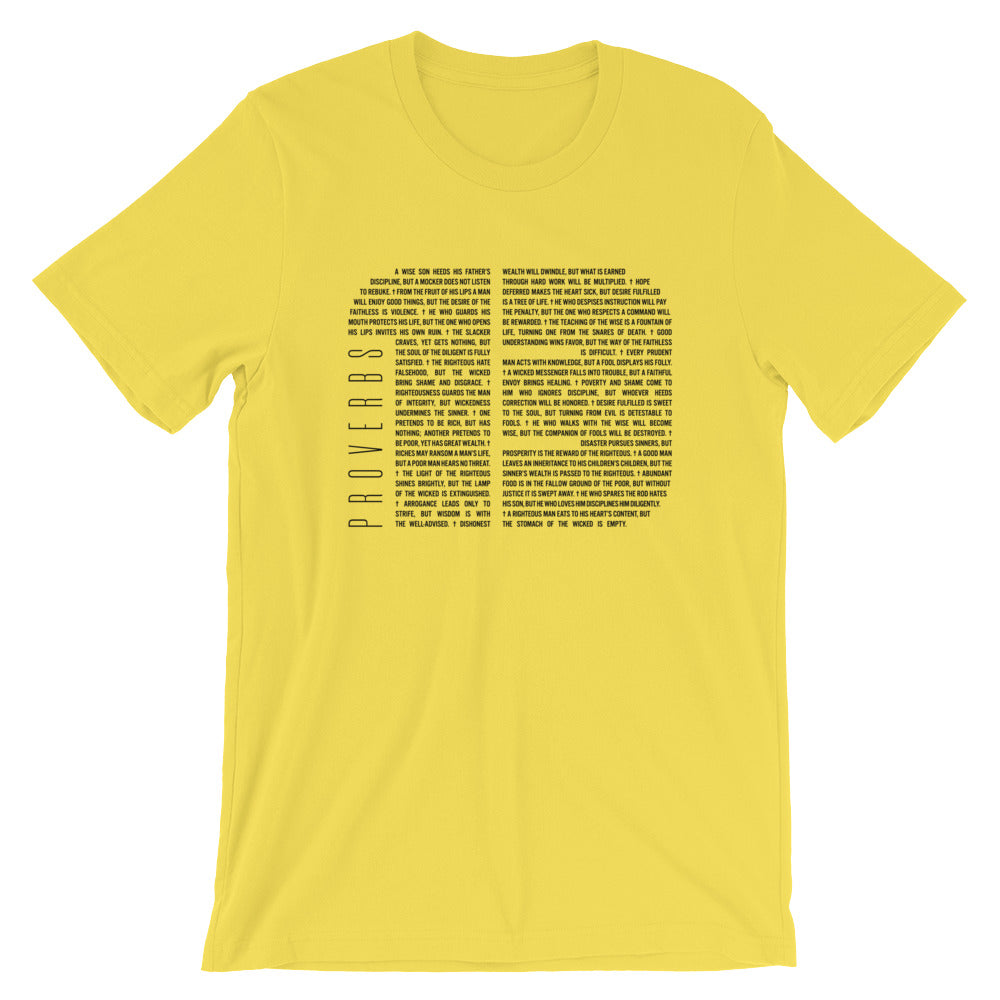 Proverbs 13 Unisex T-Shirt