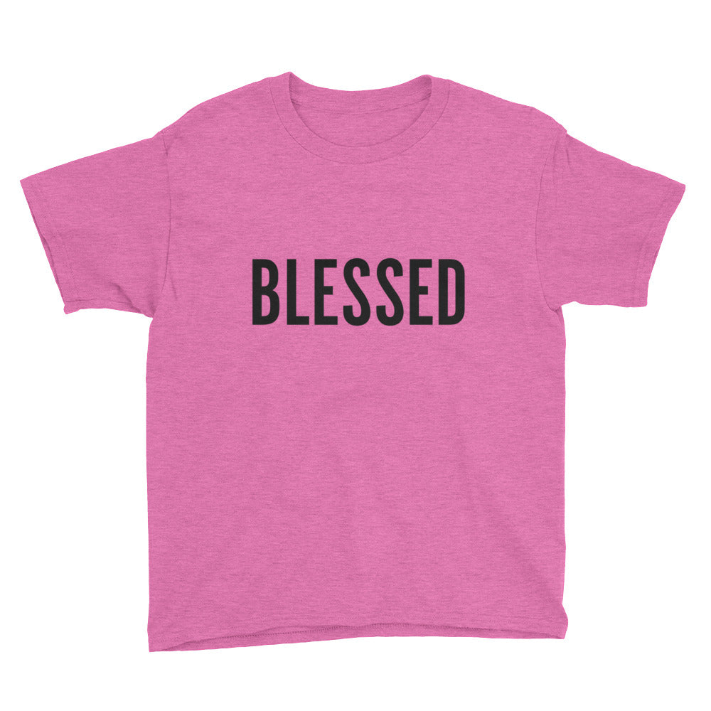 Blessed caps Youth Short Sleeve T-Shirt