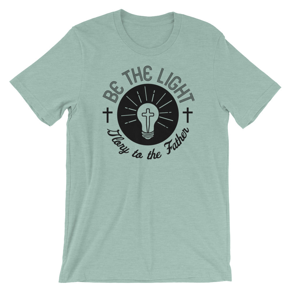 Be the Light retro Unisex T-Shirt