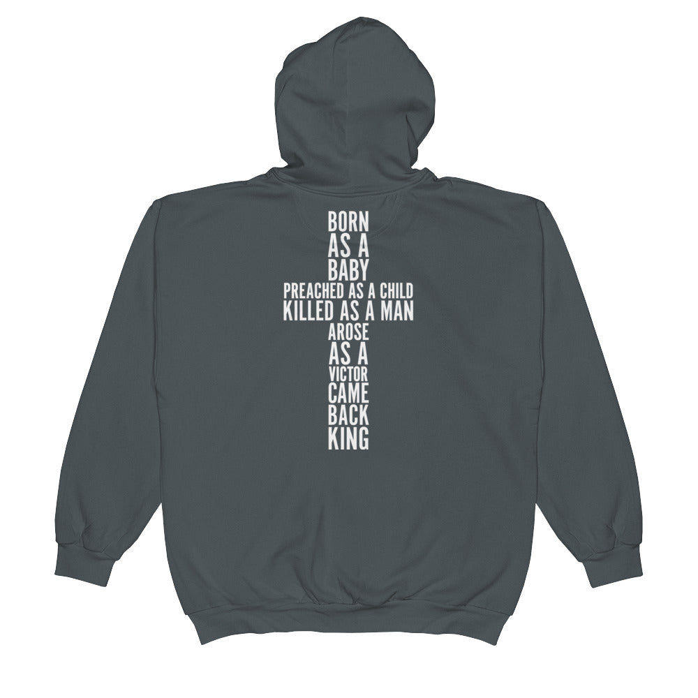 Came Back King Unisex Zip Hoodie