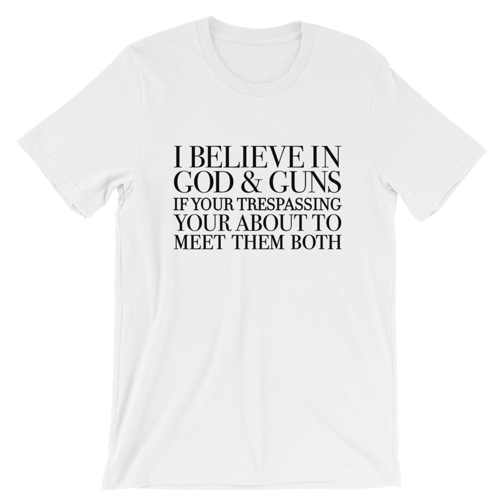 God and Guns Unisex T-Shirt