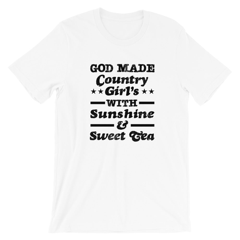 God made Country Girls Unisex T-Shirt