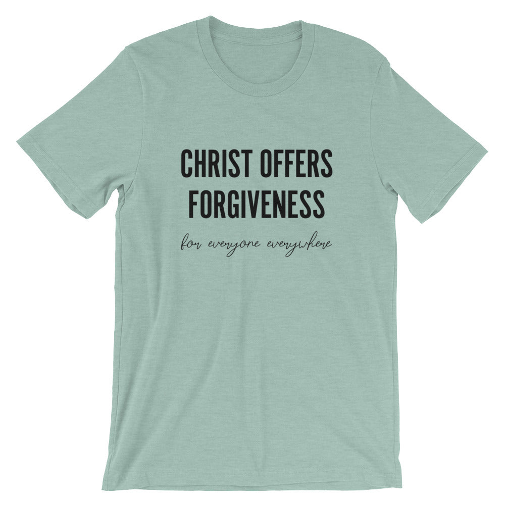 Christ offers Forgiveness Unisex T-Shirt