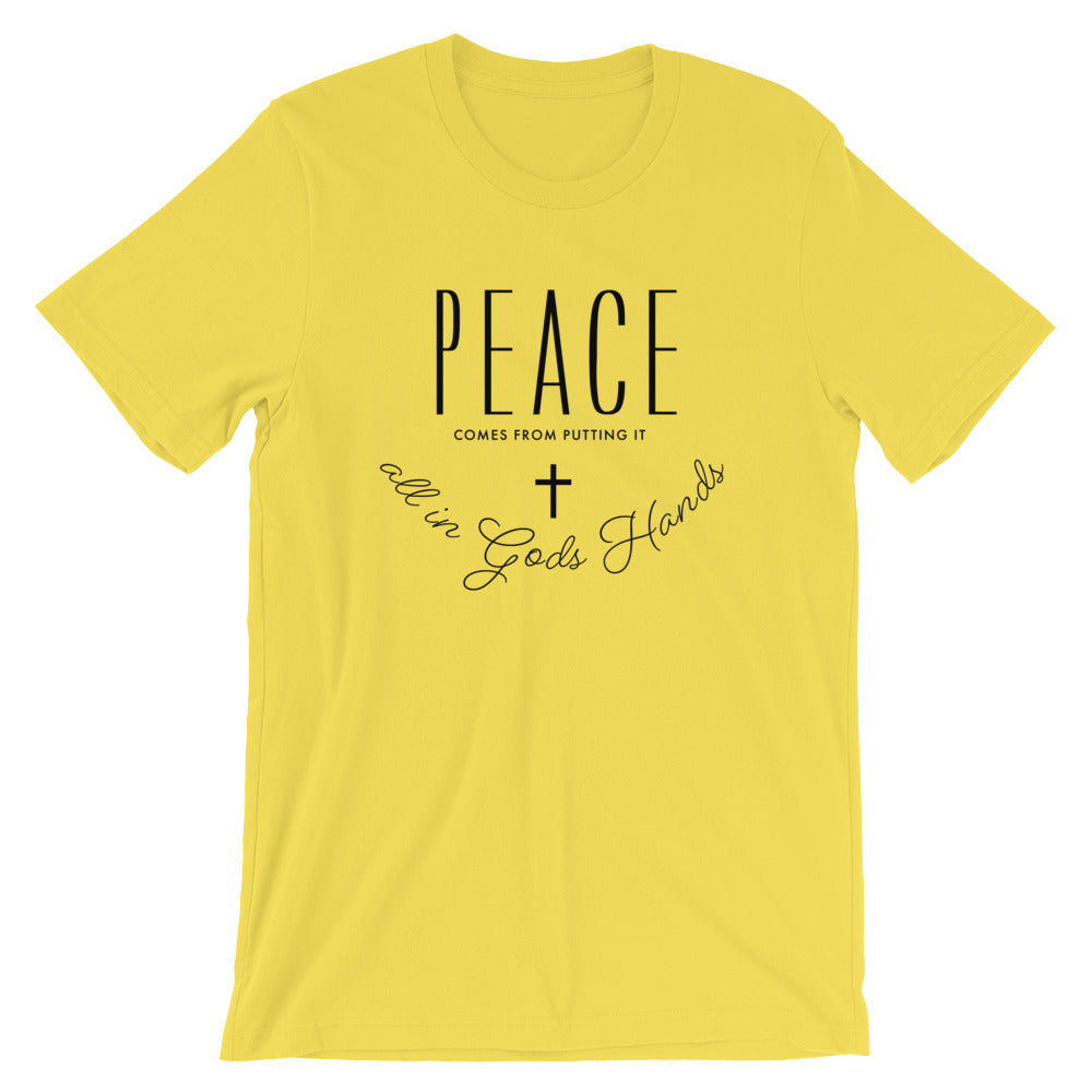 Peace in His Hands Unisex T-Shirt