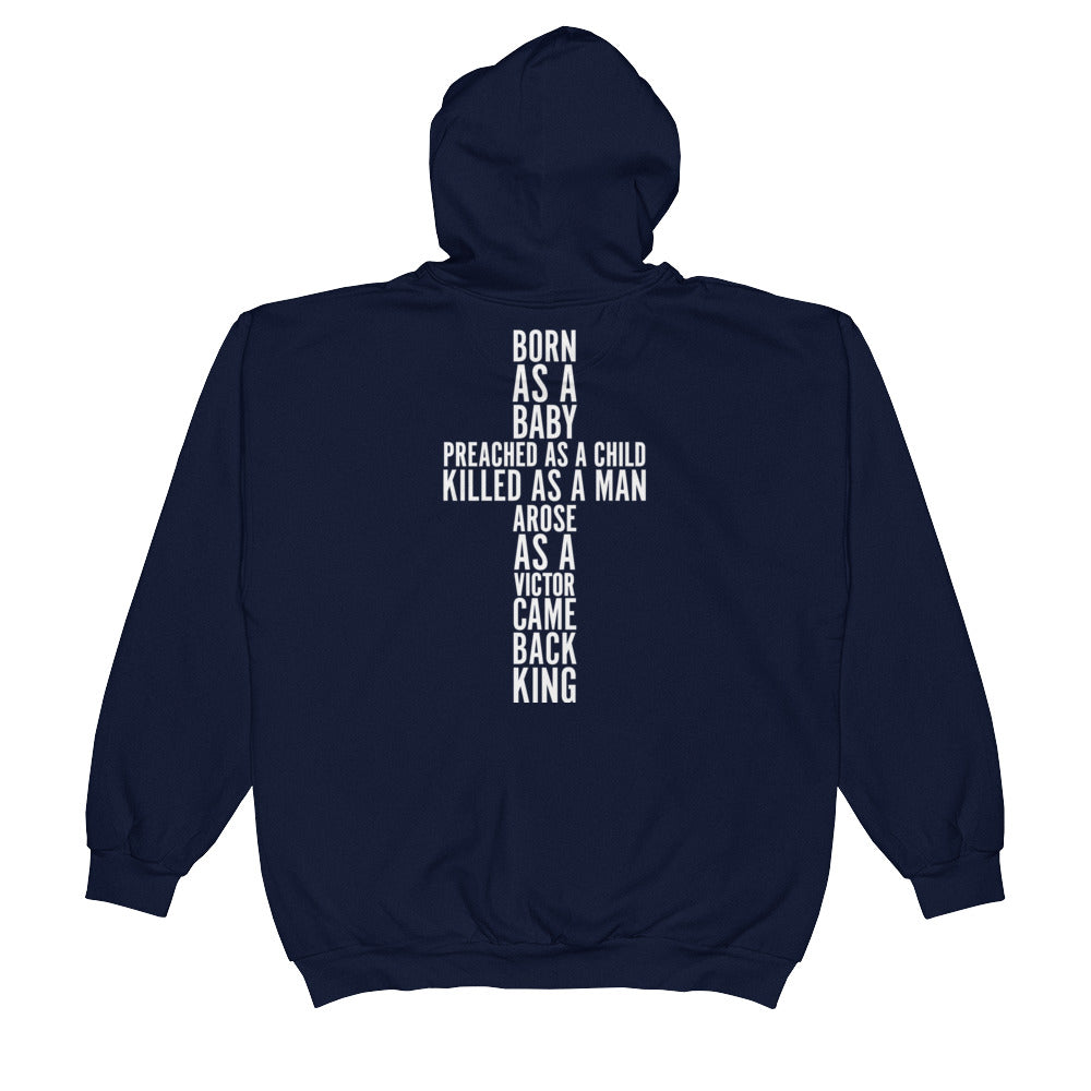 Came Back King Unisex Zip Hoodie