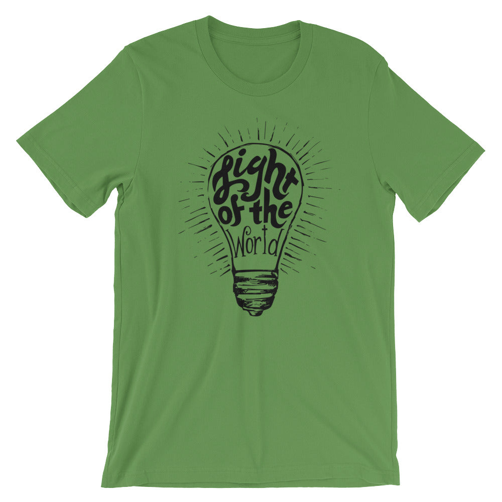 Light of the World Unisex Short Sleeve Jersey T-Shirt with Tear Away Label