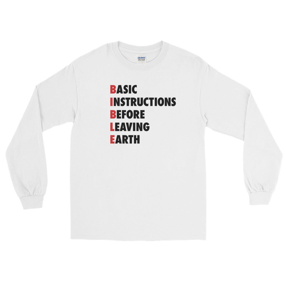Basic Instructions Long Sleeve T-Shirt